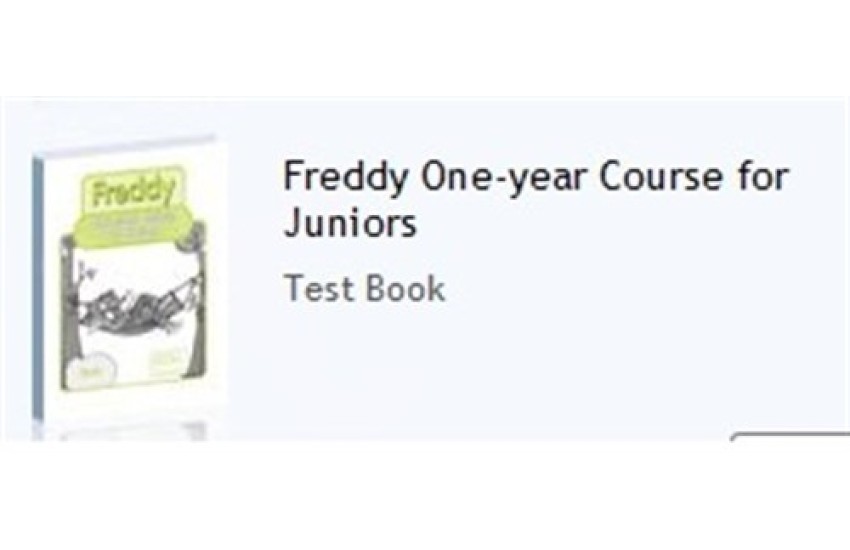 FREDDY & FRIENDS ONE YEAR COURSE FOR JUNIORS TEST BOOK