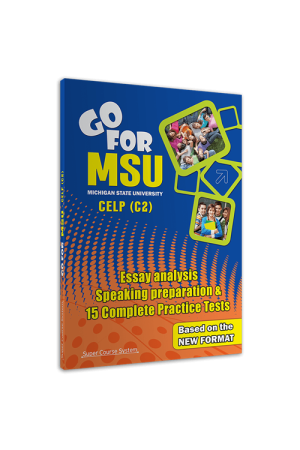 GO FOR MSU CELP (C2) 15 COMPLETE PRACTICE TESTS SB