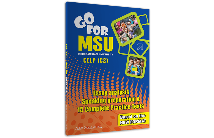 GO FOR MSU CELP (C2) 15 COMPLETE PRACTICE TESTS SB
