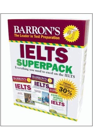 BARRON'S IELTS (+CD (4)) SUPER PACK (3 BOOKS)