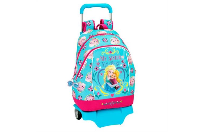 ΤΣΑΝΤΑ TROLLEY ΔΗΜΟΤΙΚΟΥ FROZEN SISTERS 32x17x32εκ
