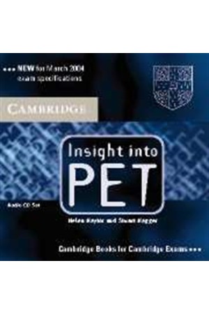 INSIGHT INTO PET AUDIO CDs (2)