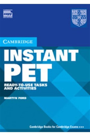 INSTANT PET STUDENT'S BOOK