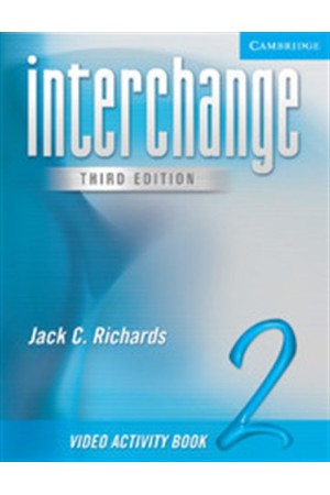 INTERCHANGE 2 VIDEO ACTIVITY INTERCHANGE 2 VIDEO ACTIVITY