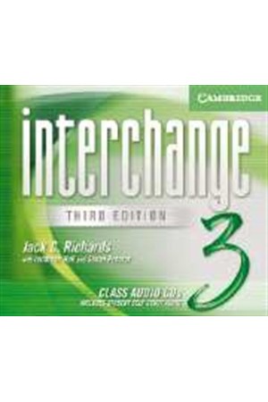 INTERCHANGE 3 CLASS CDs (4) INTERCHANGE 3 CLASS CDs (4)