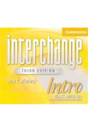 INTERCHANGE INTRO CLASS CDs (2)