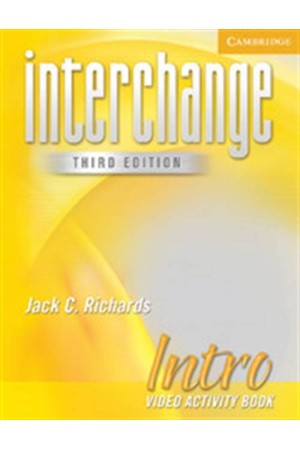 INTERCHANGE INTRO VIDEO ACTIVITY BOOK