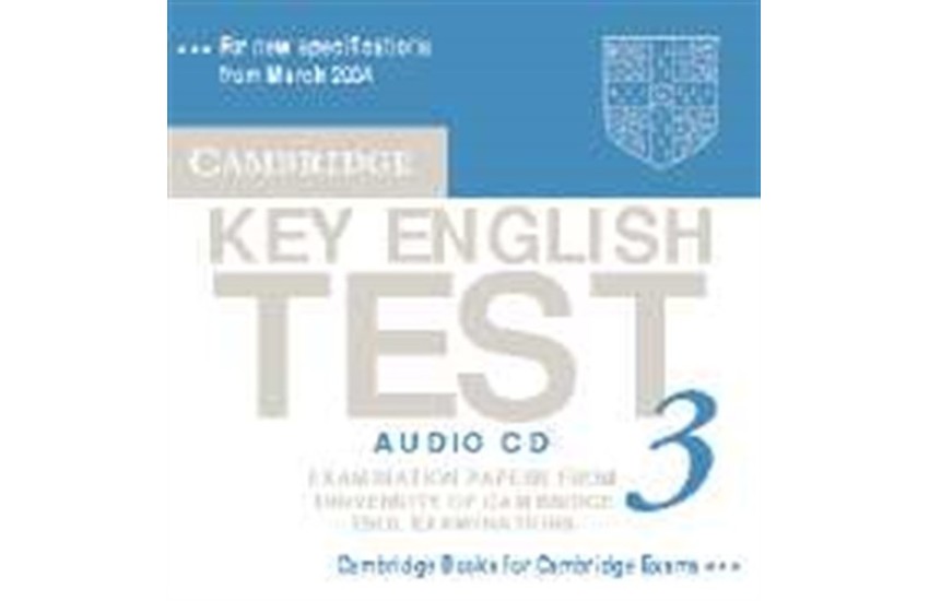CAMBRIDGE KEY ENGLISH TEST 3 CD (1) 2ND EDITION