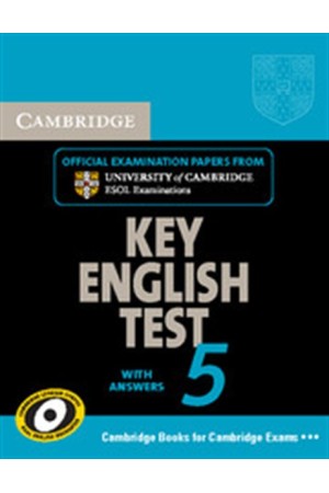 CAMBRIDGE KEY ENGLISH TEST 5 STUDENT'S BOOK WITH ANSWERS