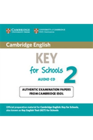 CAMBRIDGE KEY ENGLISH TEST 2 CD FOR SCHOOLS