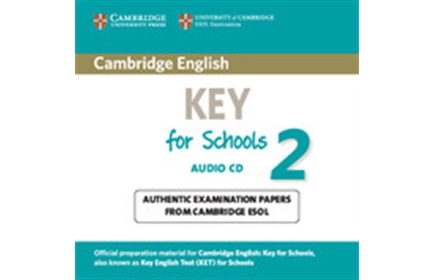CAMBRIDGE KEY ENGLISH TEST 2 CD FOR SCHOOLS