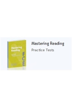 MASTERING READING B2 FCE STUDENT'S BOOK MASTERING READING B2 FCE STUDENT'S BOOK