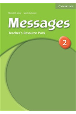 MESSAGES 2 TEACHER'S RESOURCE PACK