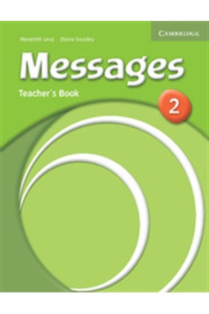 MESSAGES 2 TEACHER'S BOOK MESSAGES 2 TEACHER'S BOOK