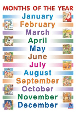 MONTHS OF THE YEAR (ΑΦΙΣΑ)