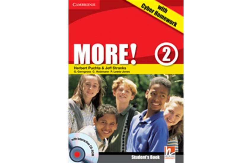 MORE 2 STUDENT'S BOOK (+CD-ROM)