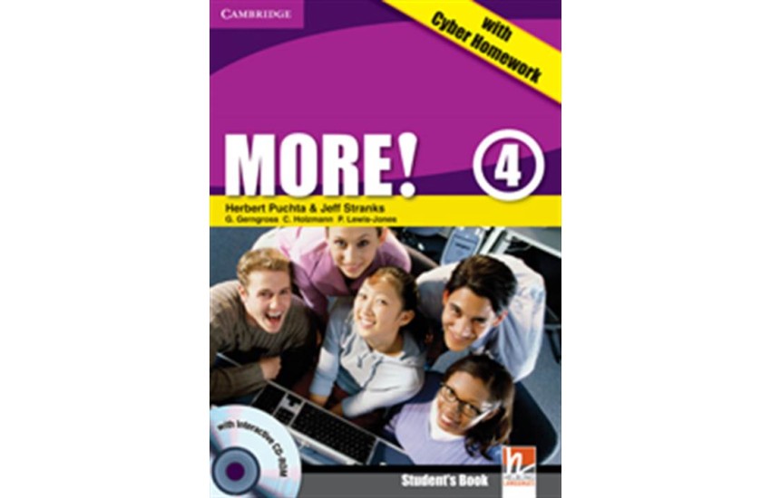 MORE 4 STUDENT'S BOOK (+CD-ROM)