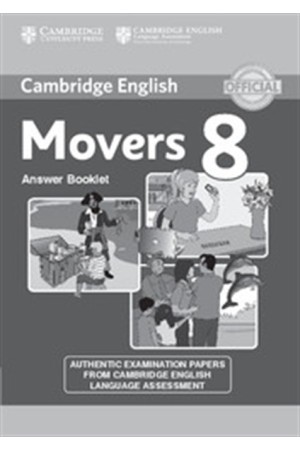 CAMBRIDGE YOUNG LEARNERS ENGLISH TESTS MOVERS 8 ANSWER BOOKLET