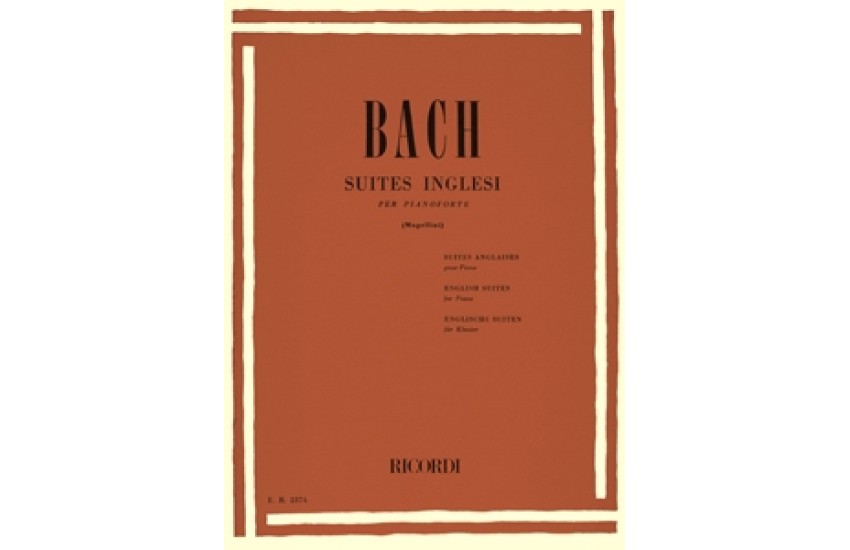 BACH J.S ΑΓΓΛΙΚΕΣ ΣΟΥΪΤΕΣ