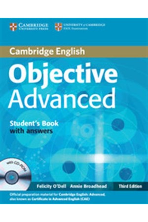 OBJECTIVE ADVANCED STUDENT'S BOOK (WITH ANSWERS +CD-ROM) OBJECTIVE ADVANCED STUDENT'S BOOK (WITH ANSWERS +CD-ROM)
