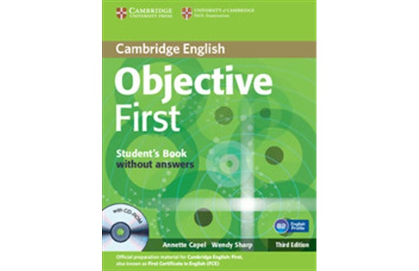 OBJECTIVE FIRST STUDENT'S BOOK WITHOUT ANSWERS (+CD-ROM)
