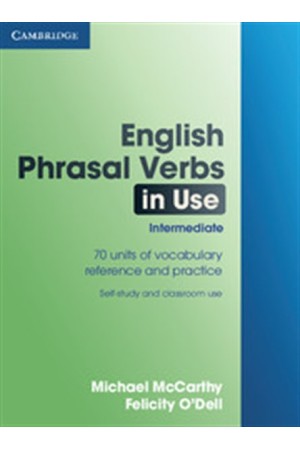 ENGLISH PHRASAL VERBS IN USE INTERMEDIATE STUDENT'S BOOK WITH ANSWERS