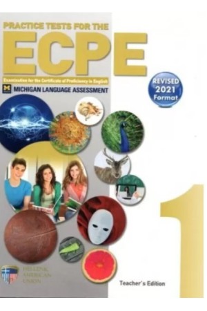PRACTICE TESTS 1 ECPE TCHR'S REVISED 2021 FORMAT (+ 8 CDs)