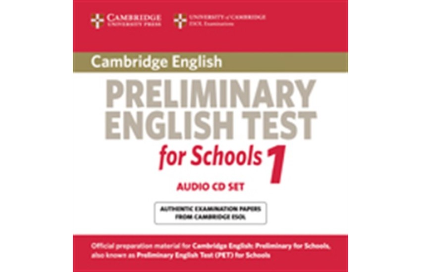 CAMBRIDGE PRELIMINARY ENGLISH TEST 1 CD (2) FOR SCHOOLS