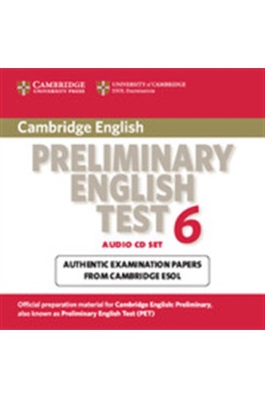 CAMBRIDGE PRELIMINARY ENGLISH TEST 6 CD (2)
