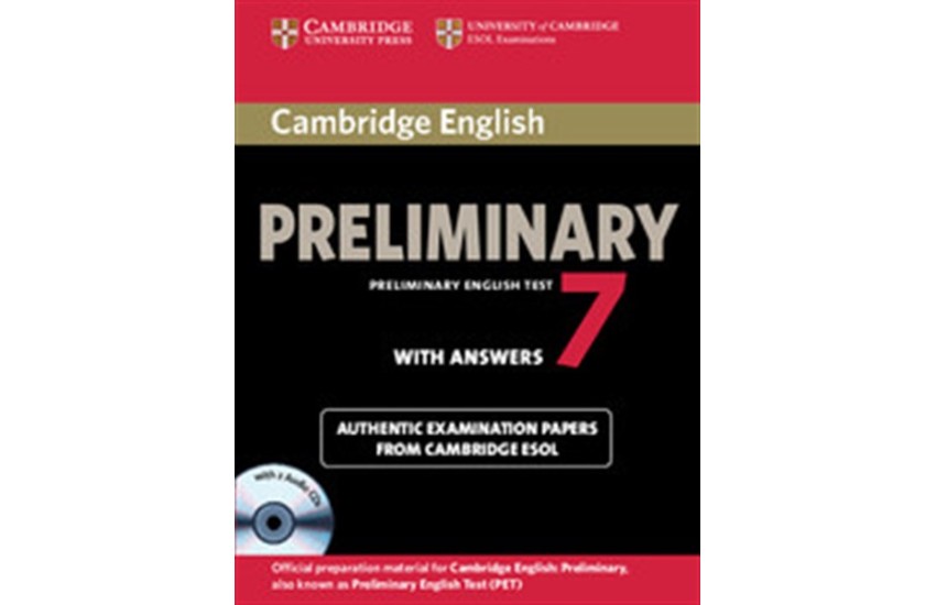 CAMBRIDGE PRELIMINARY ENGLISH TEST 7 STUDENT'S BOOK PACK (+2 CD) WITH ANSWERS