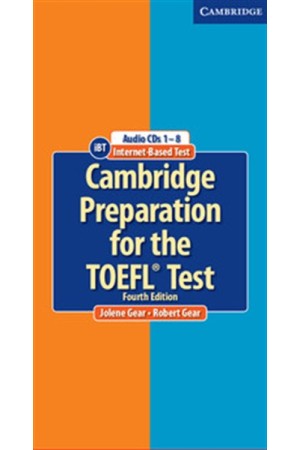 CAMBRIDGE PREPARATION FOR THE TOEFL TEST CD (8) 4th EDΙΤΙΟΝ