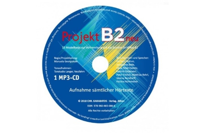 PROJEKT B2 15 MODELTESTS MP3-CD NEU