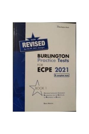 PRACTICE TESTS FOR ECPE BOOK 1 2021 - STUDENT'S BOOK, 8 COMPLETE TESTS (REVISED)