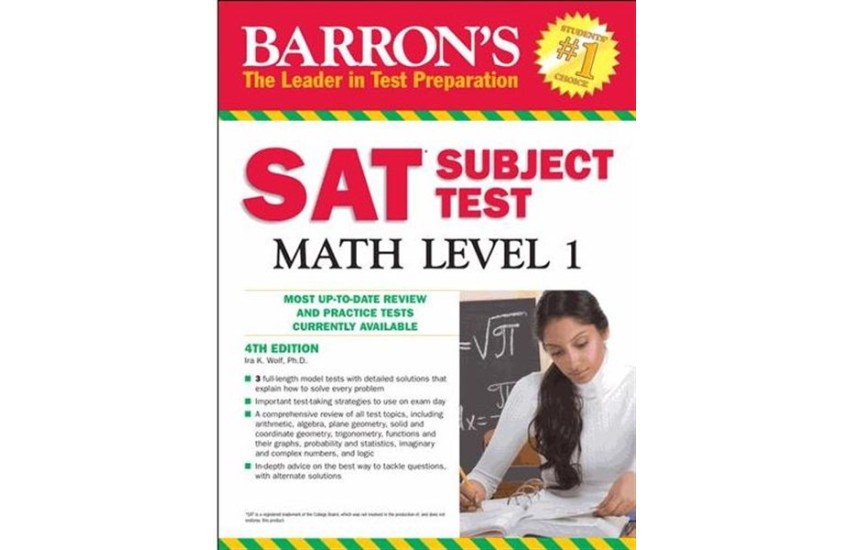BARRON'S SAT SUBJECT TEST MATH LEVEL 1
