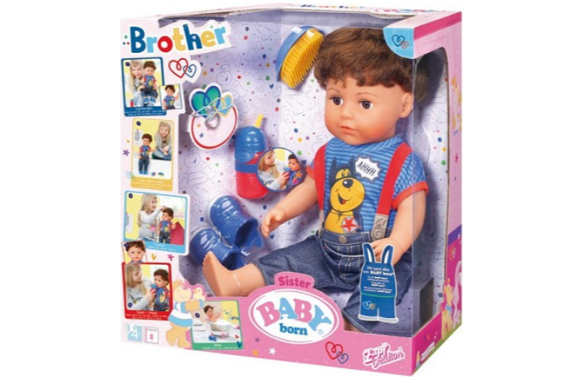 ΚΟΥΛΑ INTERACTIVE BROTHER BABY BORN