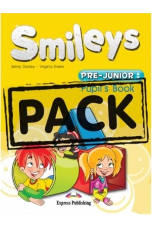 SMILEYS PRE-JUNIOR POWER PACK (PUPIL'S BOOK-ACTIVITY BOOK-MY FIRST ABC-MULTI-ROM-ieBOOK-LET'S CELEBRATE 1)