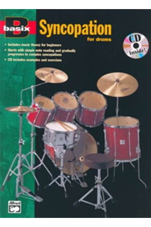 BASIX SYNCOPATION FOR DRUMS + CDS