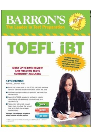 BARRON'S TOEFL IBT (+CD + CD-ROM)