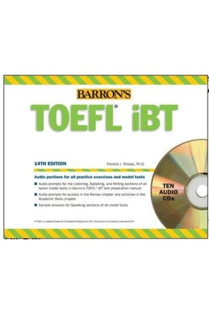 BARRON'S TOEFL IBT CD