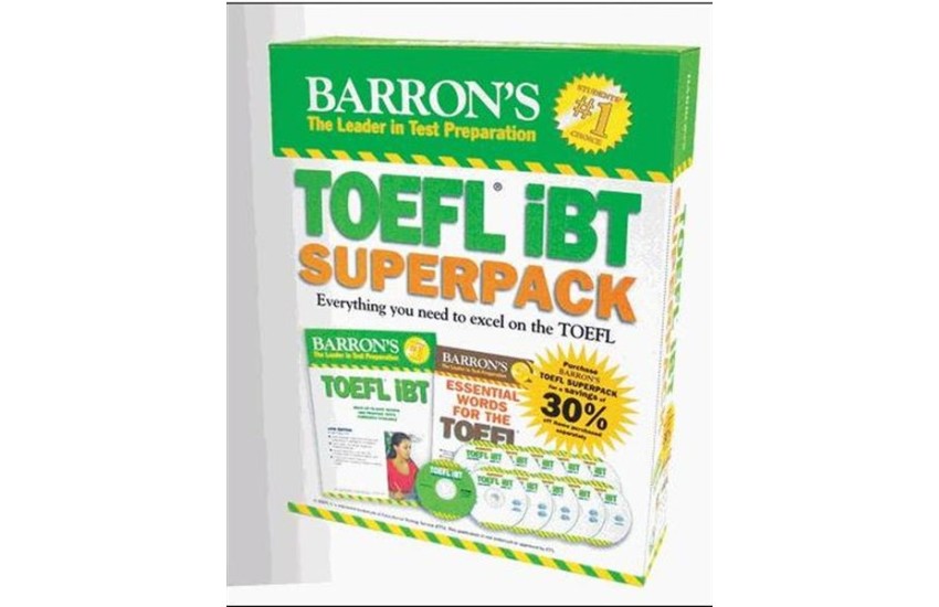 BARRON'S TOEFL IBT (+AUDIO CDs (10)) + CD-ROM SUPER PACK (2 BOOKS)