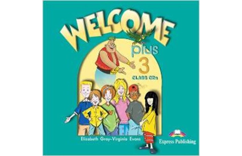 WELCOME PLUS 3 CLASS CDs (2)