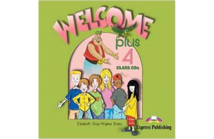 WELCOME PLUS 4 CLASS CDs (2)