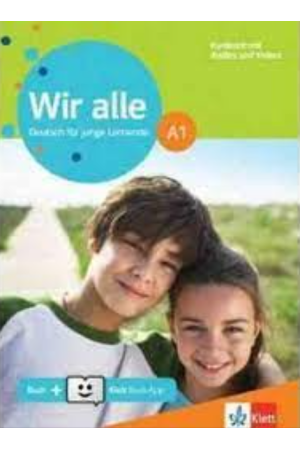 WIR ALLE A1 KURSBUCH - MIT AUDIOS & VIDEOS ON LINE