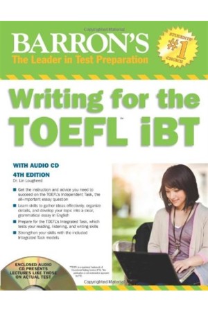 BARRON'S WRITING FOR THE TOEFL IBT (BOOK+CD)