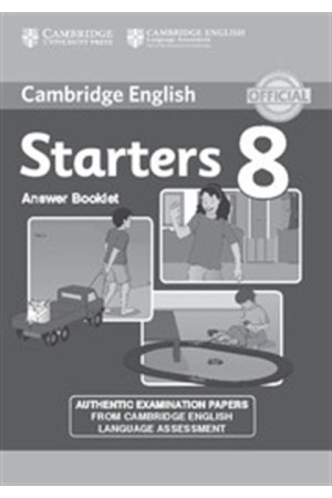 CAMBRIDGE YOUNG LEARNERS ENGLISH TESTS STARTERS 8 ANSWER BOOK