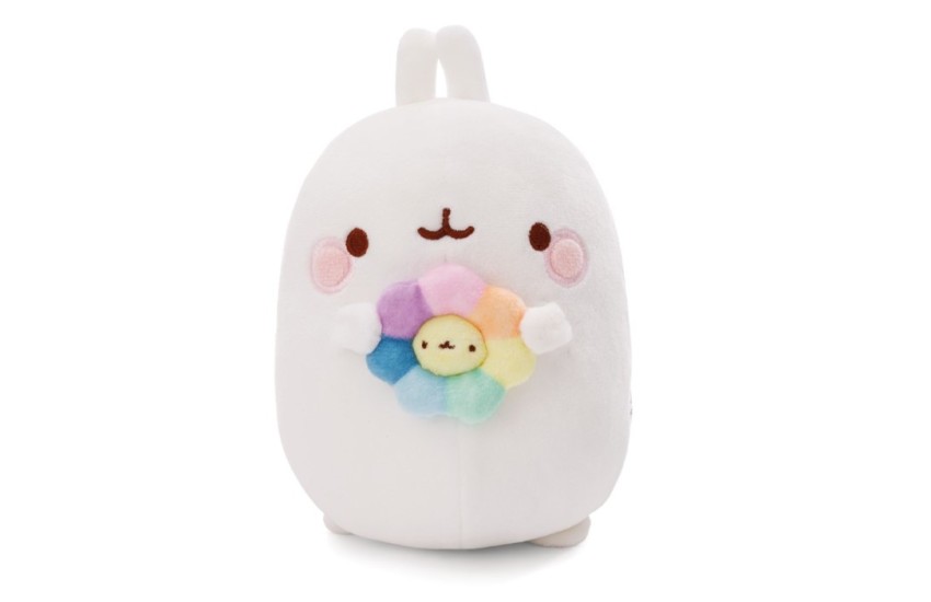 ΛΟΥΤΡΙΝΟ MOLANG ΜΕ ΠΟΛΥΧΡΩΜΟ ΛΟΥΛΟΥΔΙ 48CM