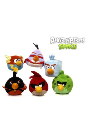 ΛΟΥΤΡΙΝΟ 20CM ANGRY BIRDS SPACE ΣΕ 6 ΣΧΕΔΙΑ
