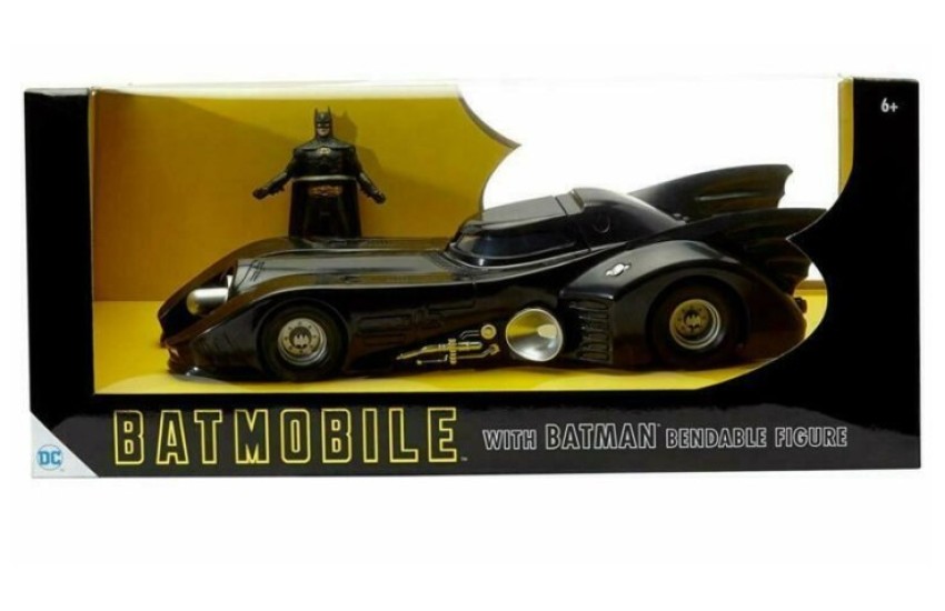 ΑΥΤΟΚΙΝΗΤΟ BATMOBILE ΜΕ ΦΙΓΟΥΡΑ BATMAN (BATMAN 1989)