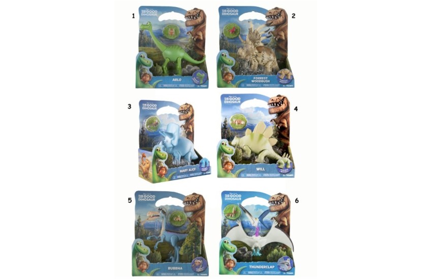 ΦΙΓΟΥΡΕΣ ΜΕΓΑΛΕΣ THE GOOD DINOSAUR ΣΕ 6 ΣΧΕΔΙΑ