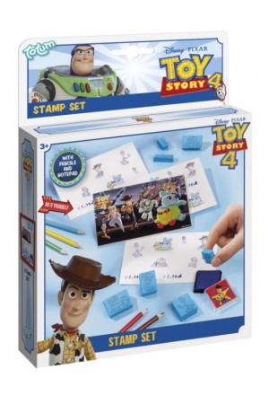 ΣΕΤ ΜΕ ΣΤΑΜΠΕΣ TOY STORY 4 